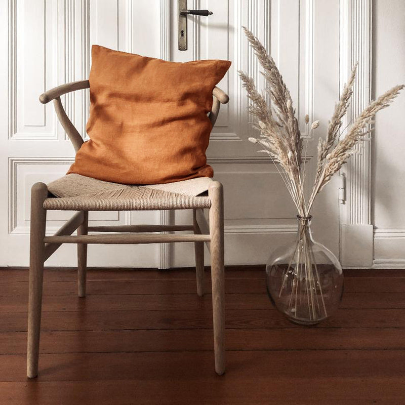 Sofa Living Room Linen Pillowcase With Core Pillow