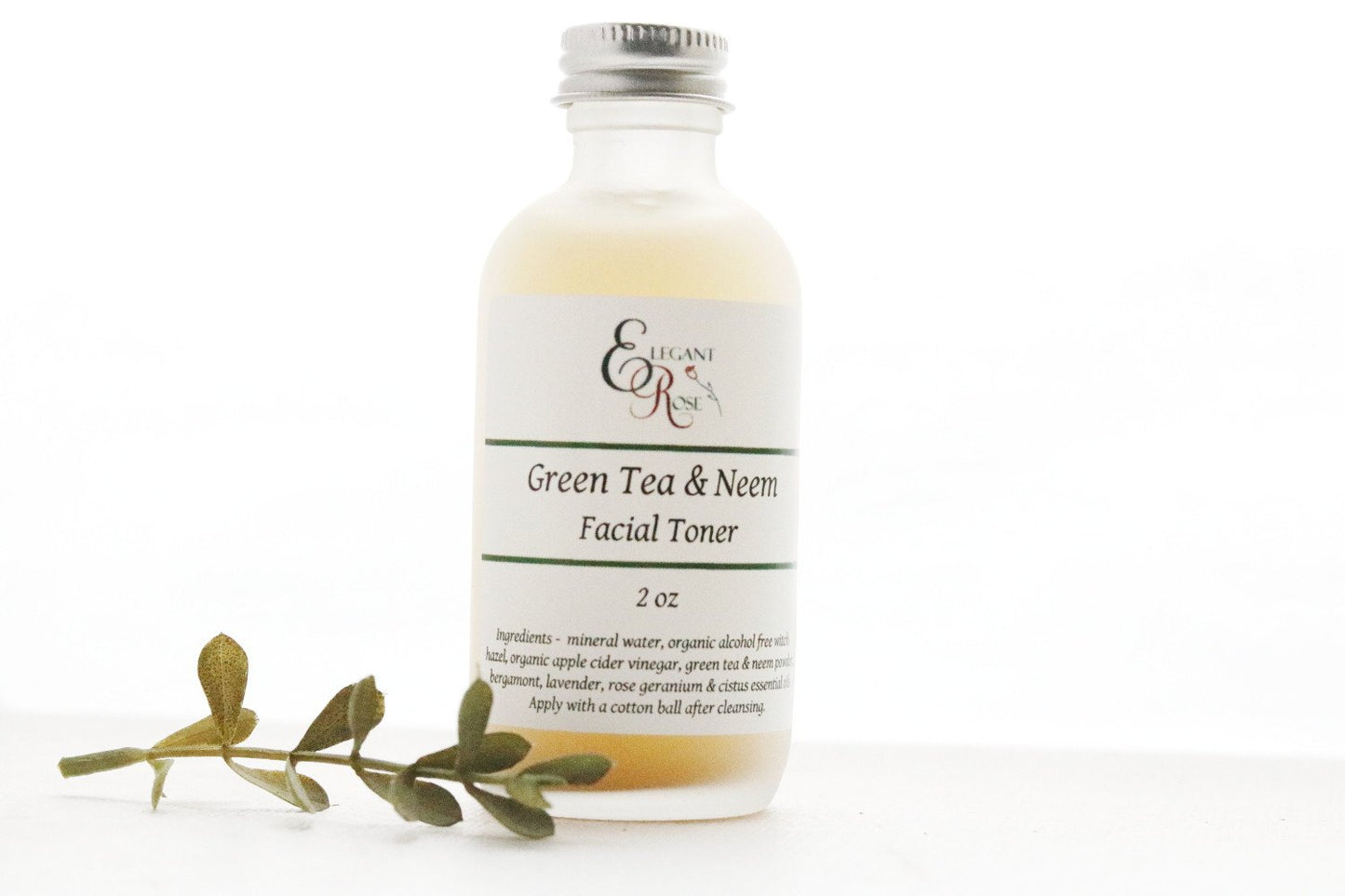 Green Tea & Neem Facial Toner - for Oily/Acne
