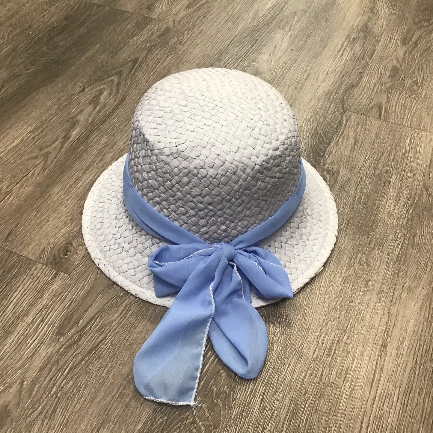 Baby Blue Bow Bucket Hat
