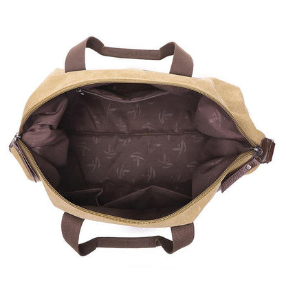 Casual Nice-Looking Canvas Duffel Bag For Traveling