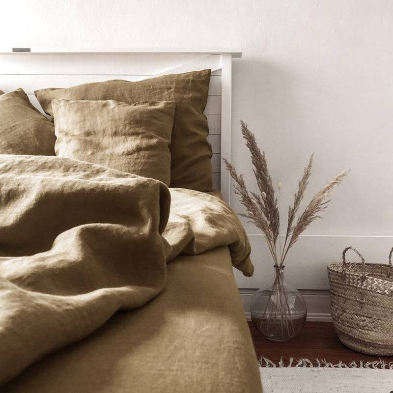 Sofa Living Room Linen Pillowcase With Core Pillow