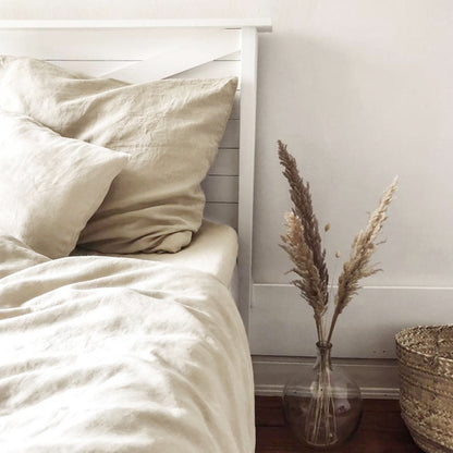 Sofa Living Room Linen Pillowcase With Core Pillow