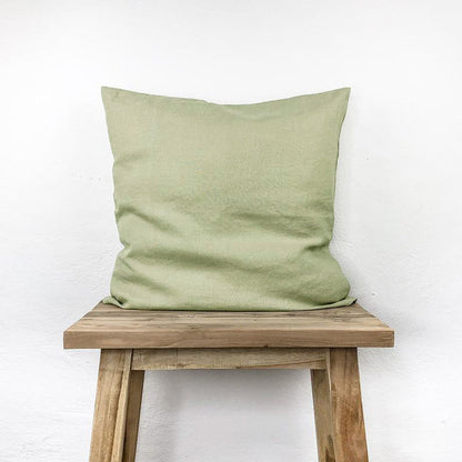 Sofa Living Room Linen Pillowcase With Core Pillow