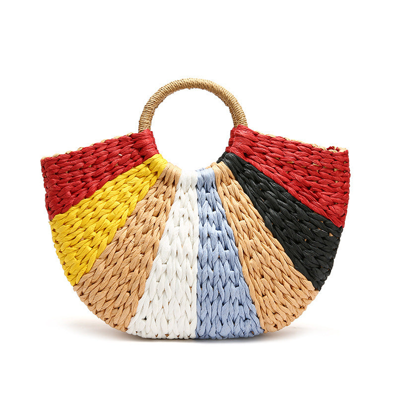 Thai Woven Straw Bag