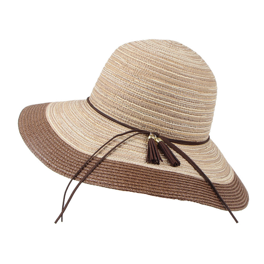 Retro Chic Brim Beach Sun Hat