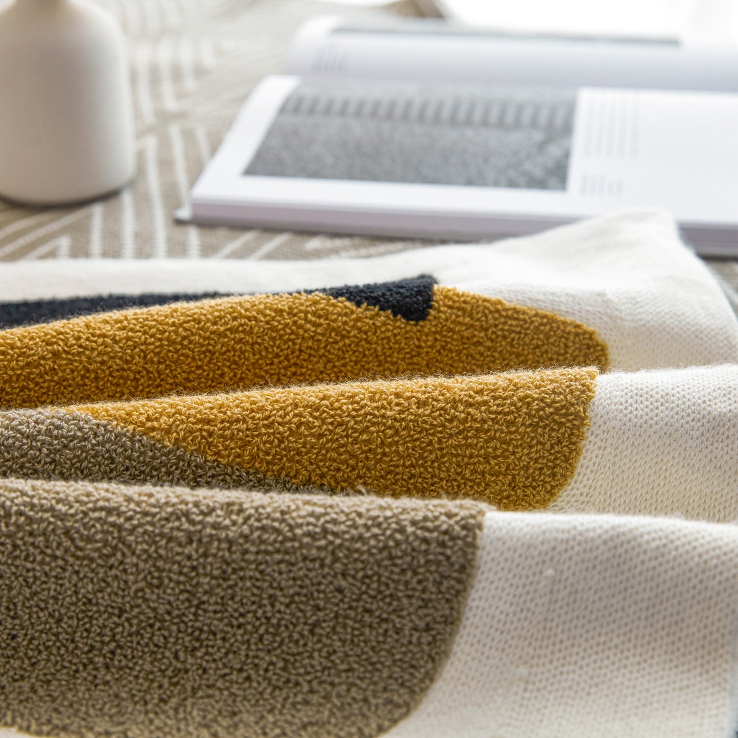 Bohemian Tufted Sofa Cushion Pillow Cover