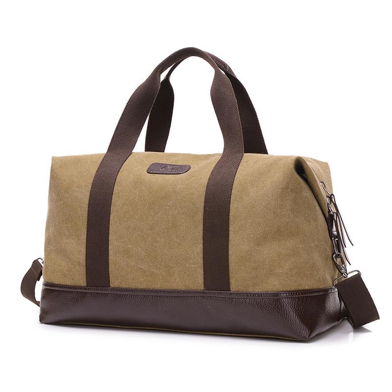 Casual Nice-Looking Canvas Duffel Bag For Traveling