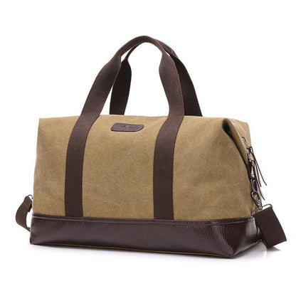 Casual Nice-Looking Canvas Duffel Bag For Traveling
