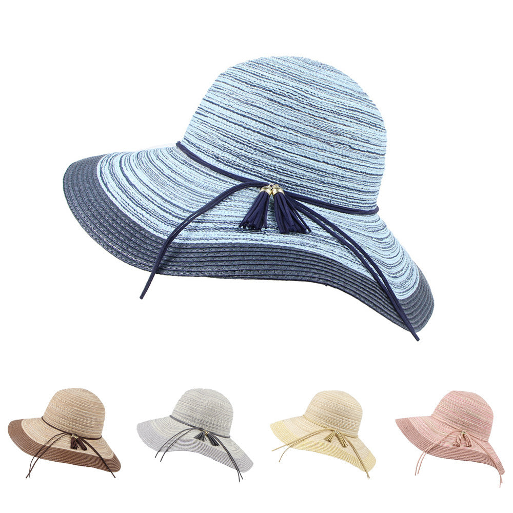Retro Chic Brim Beach Sun Hat