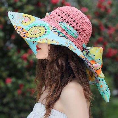Ethnic Sun Protection Hat