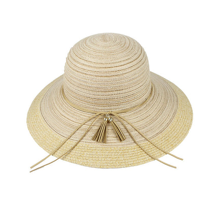 Retro Chic Brim Beach Sun Hat
