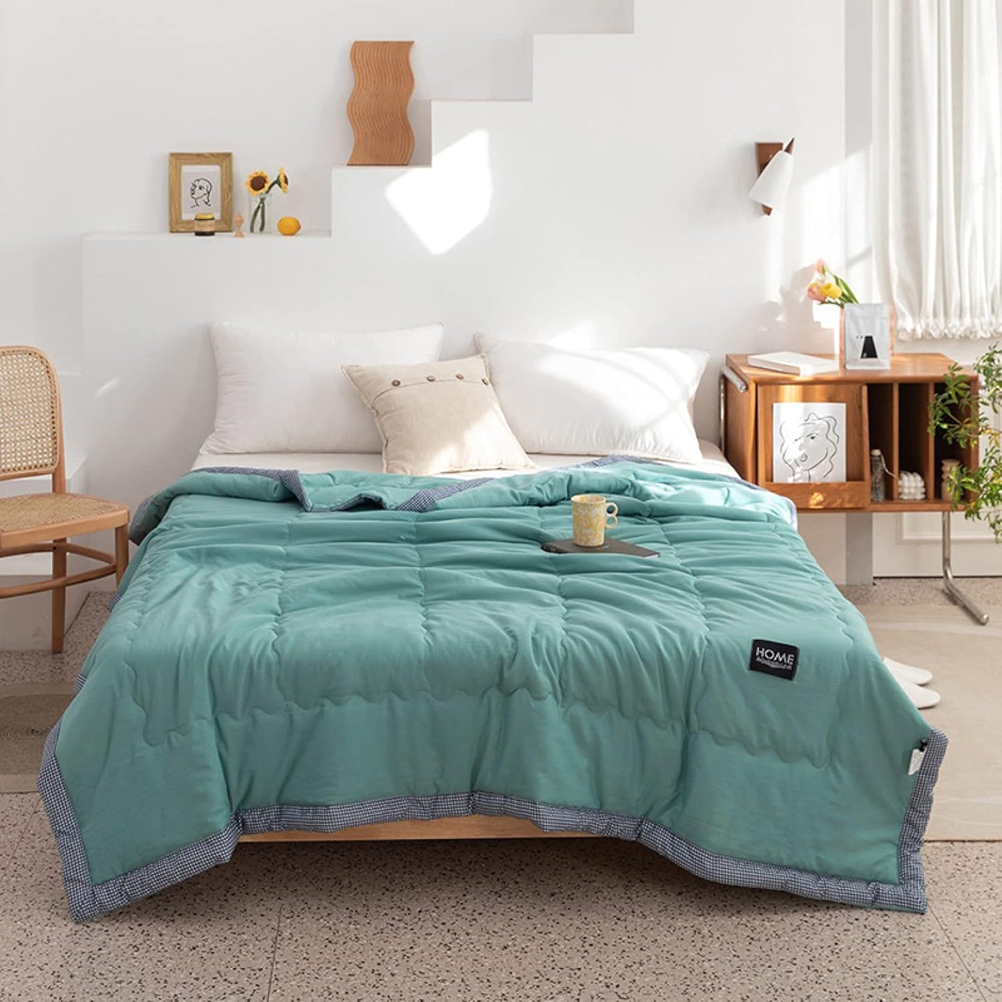 Washed Cotton Summer Quilt