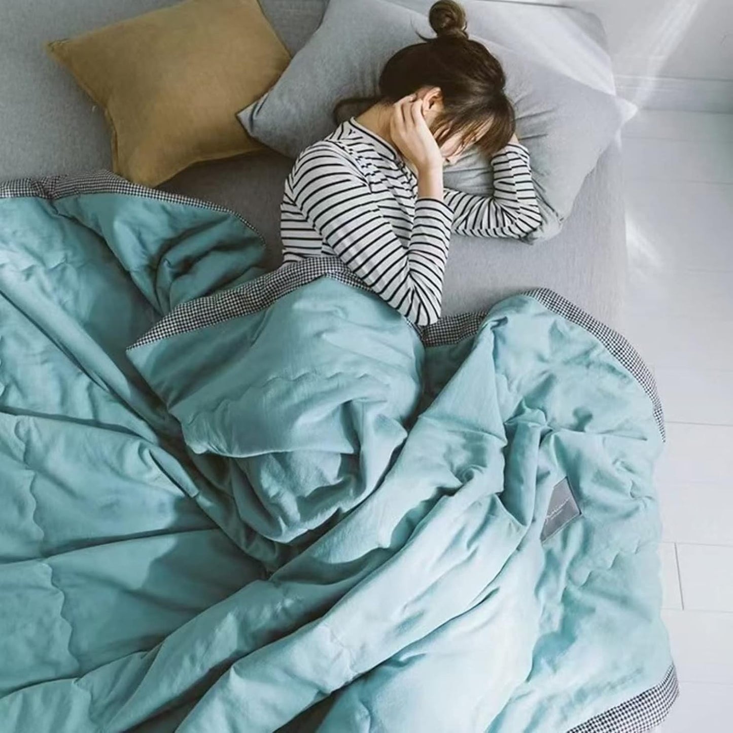 Washed Cotton Summer Quilt