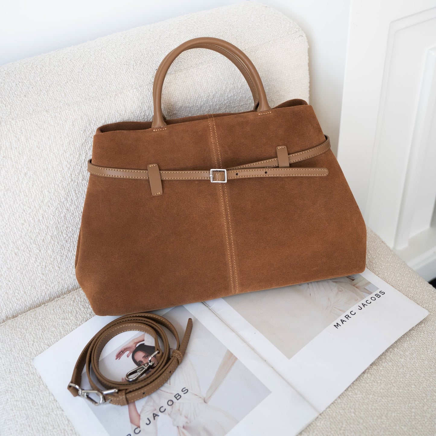 Women's Suede Shoulder & Crossbody Bag