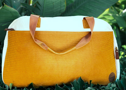 Getaway Duffel Bag - Bliss Curry/Cream