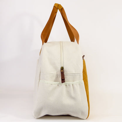 Getaway Duffel Bag - Bliss Curry/Cream