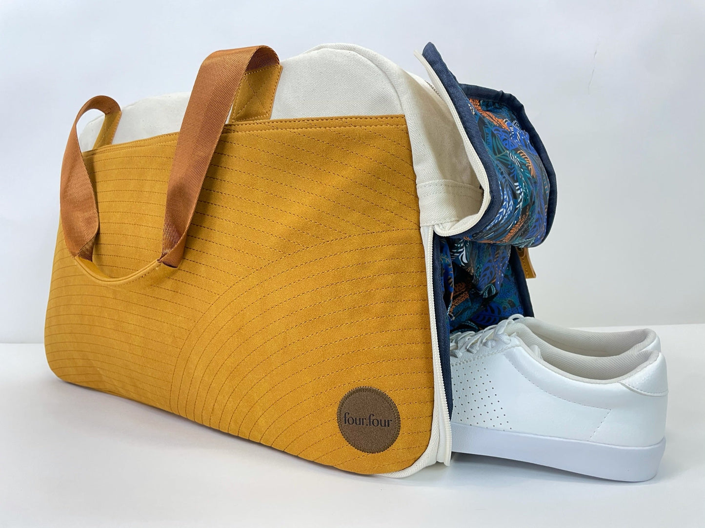 Getaway Duffel Bag - Bliss Curry/Cream