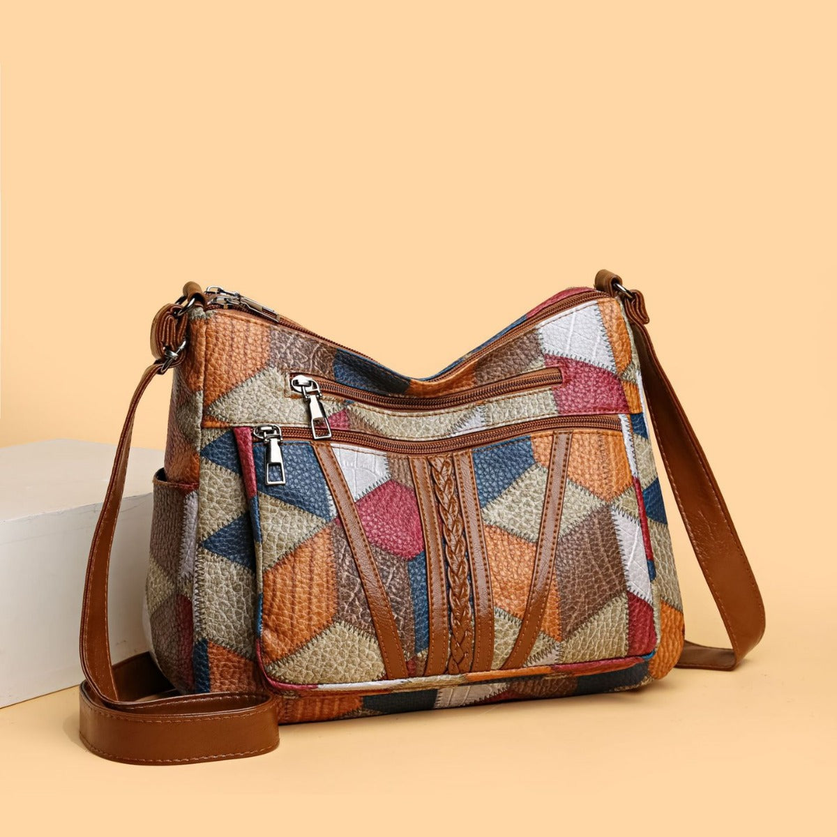 Caramel  Cross-body Bag