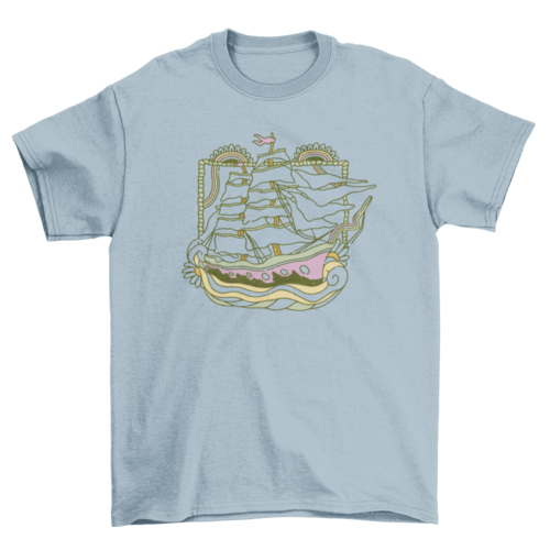 The Star of India old ship t-shirt