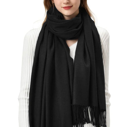 Super Soft Long Cashmere Wool Scarfs Pashmina