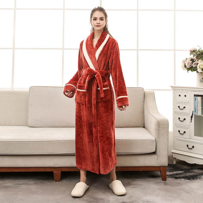 Women’s Winter Pajamas & Bathrobe