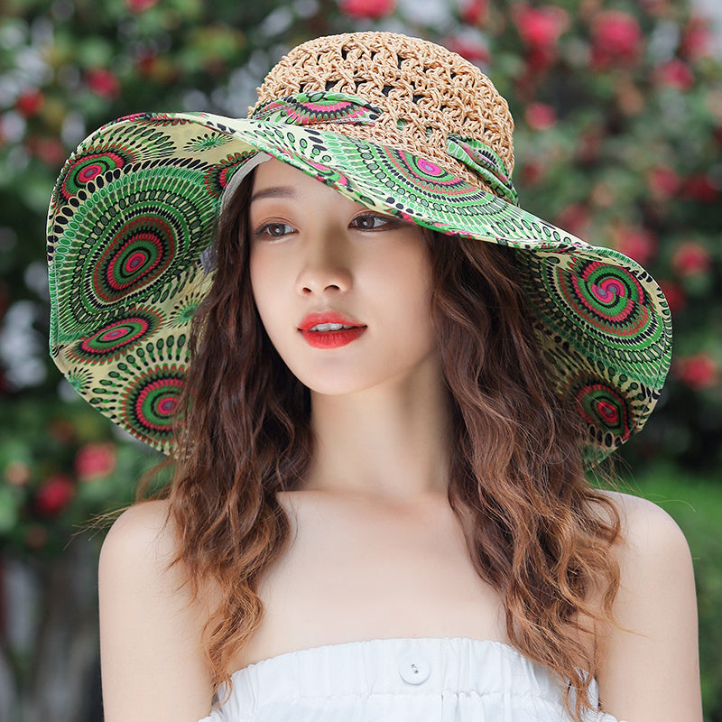 Ethnic Sun Protection Hat