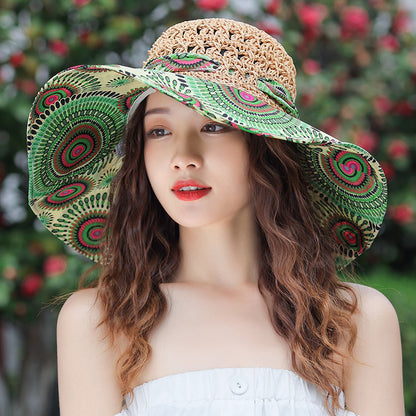 Ethnic Sun Protection Hat