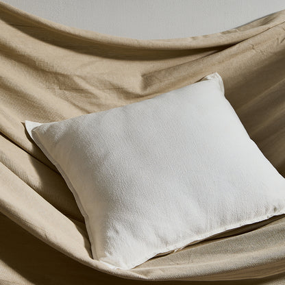 Pure Cotton And Linen Linen Solid Color Pillow Simple Modern