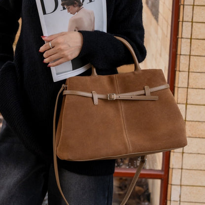 Women's Suede Shoulder & Crossbody Bag