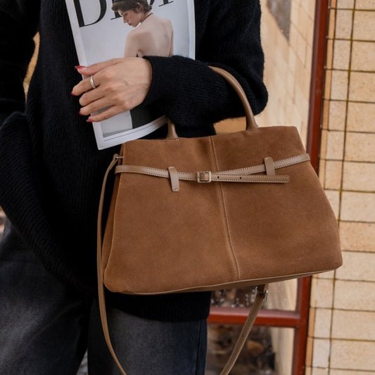 Women's Suede Shoulder & Crossbody Bag