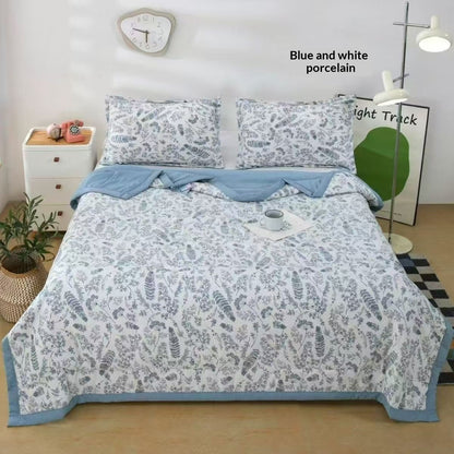 Washed Cotton Air-conditioning Quilt Double Summer Thin