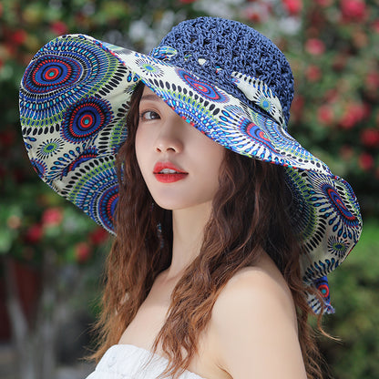 Ethnic Sun Protection Hat