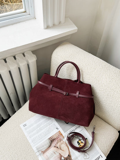 Women's Suede Shoulder & Crossbody Bag