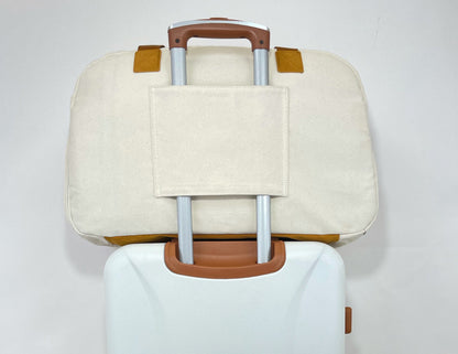 Getaway Duffel Bag - Bliss Curry/Cream