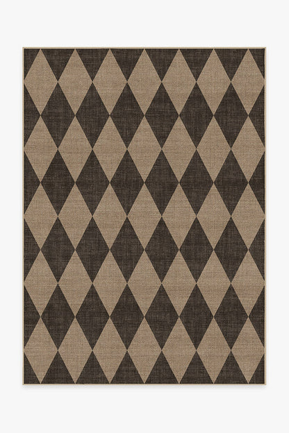 Palazzo Soft Black Re-Jute Rug