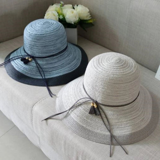 Retro Chic Brim Beach Sun Hat